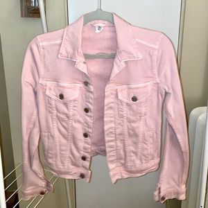 Light Pink Denim Jacket